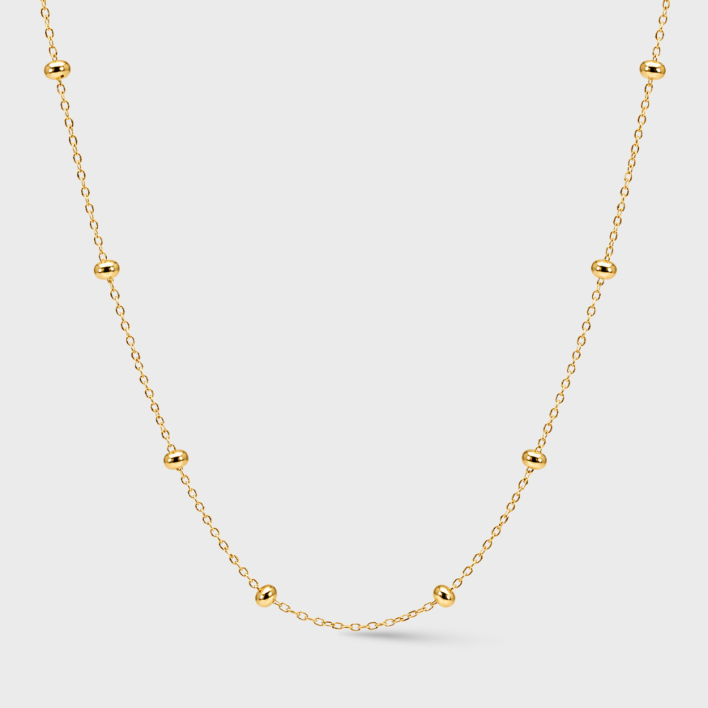 Satellite Bead Chain Necklace