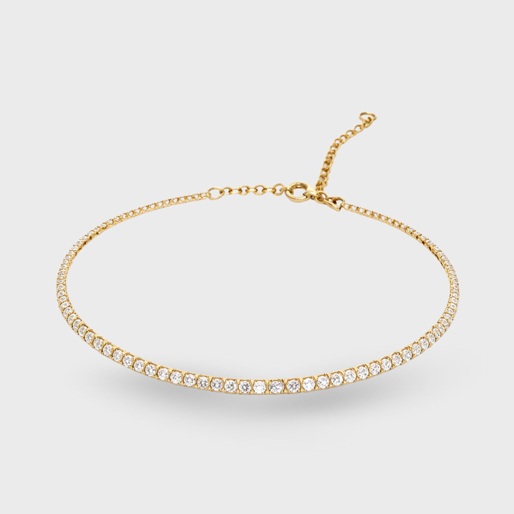 Cubic Zirconia Tennis Bracelet