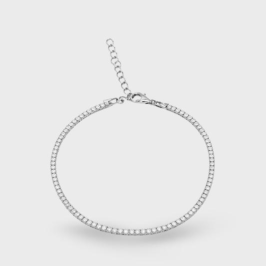 Sterling Silver Tennis Bracelet