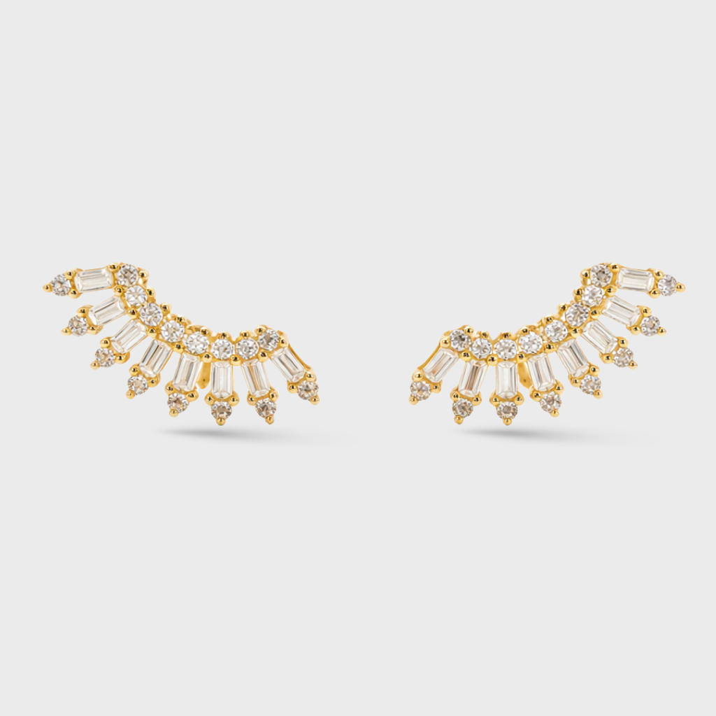 Fan Earrings