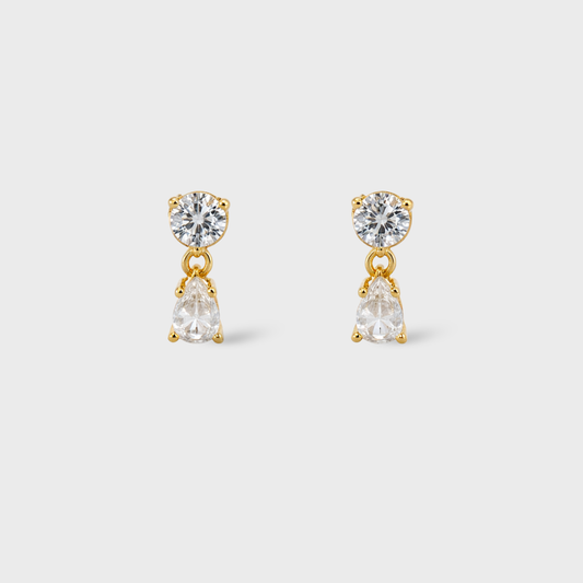 Clear Drop Studs