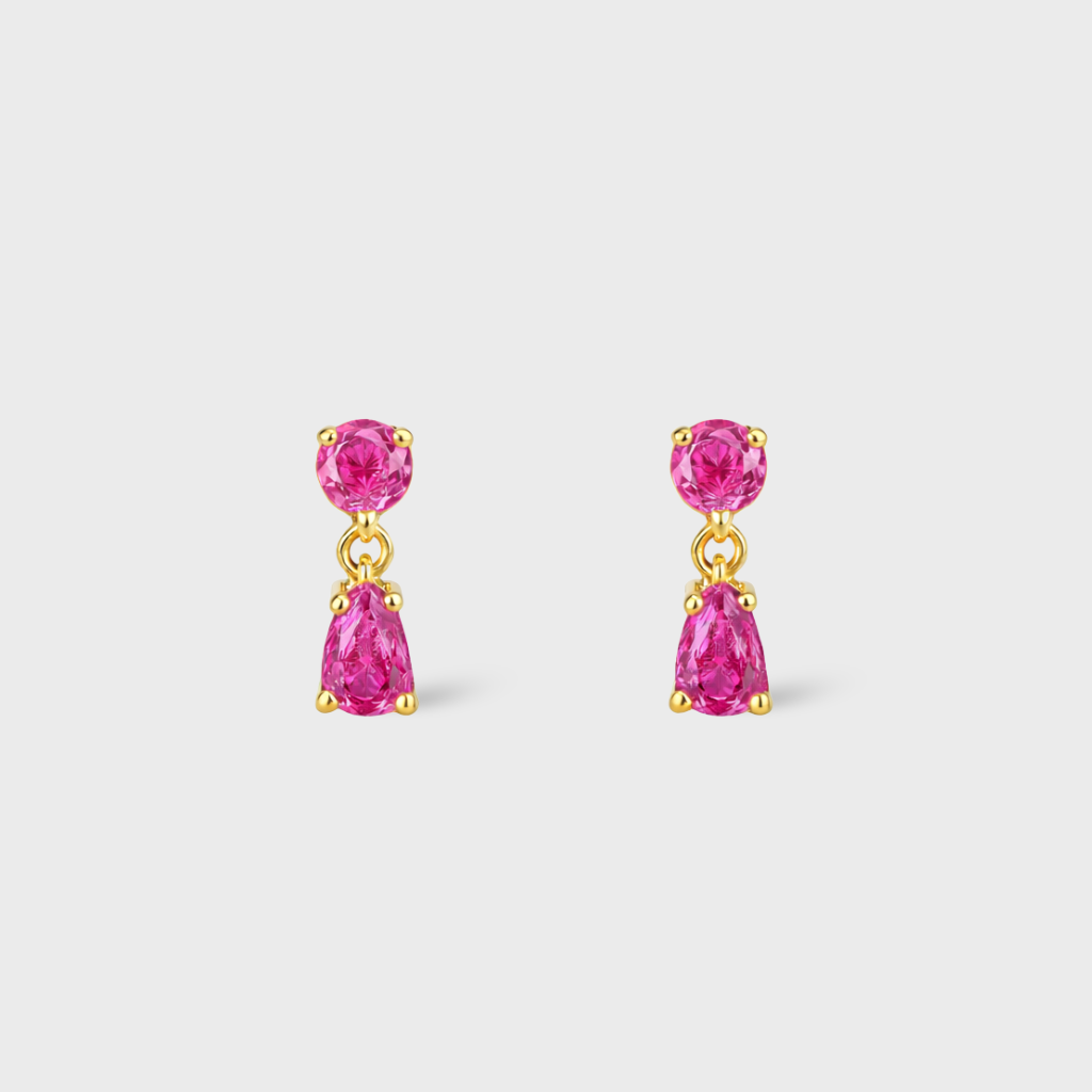 Rose Drop Studs