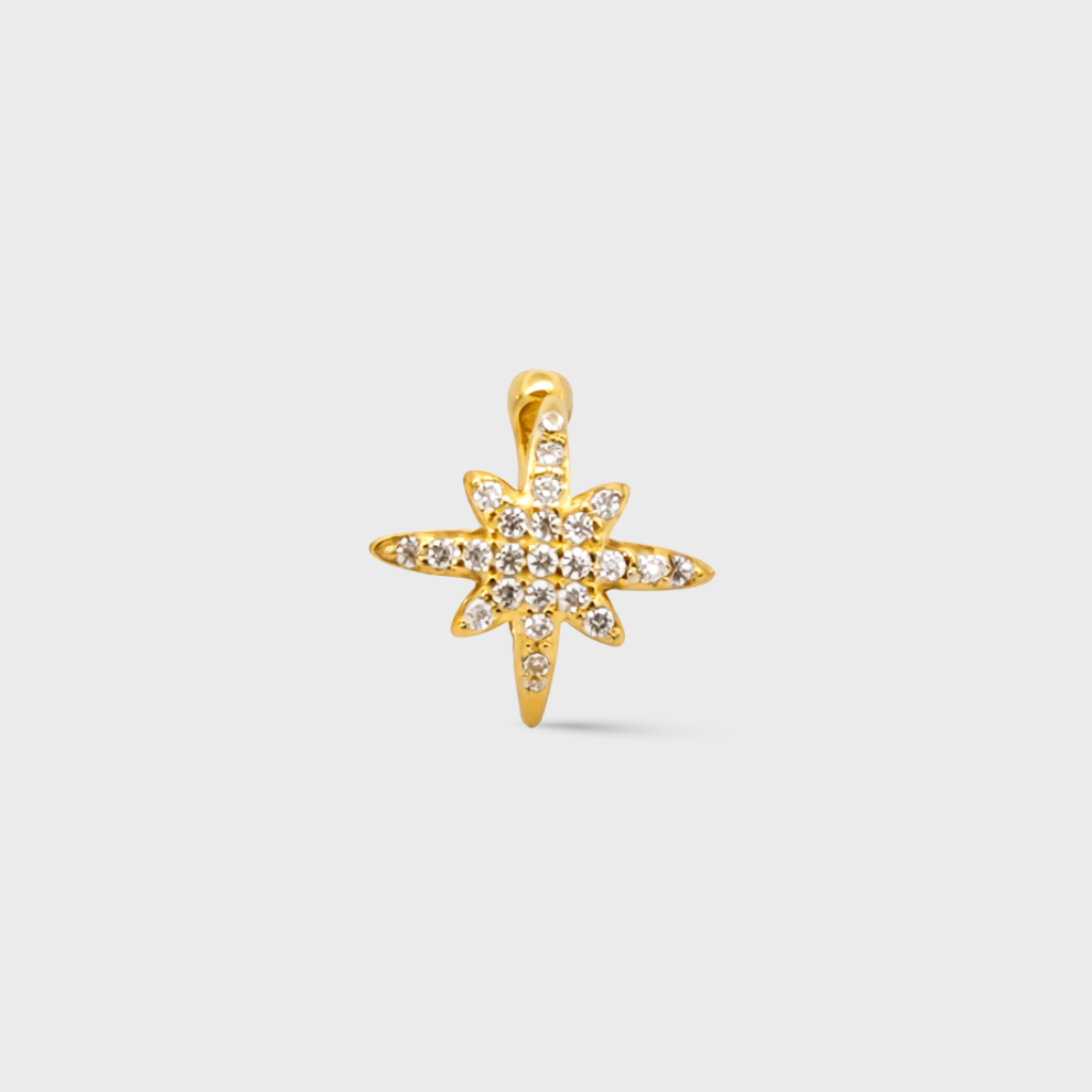 Pavé Starburst Cuff